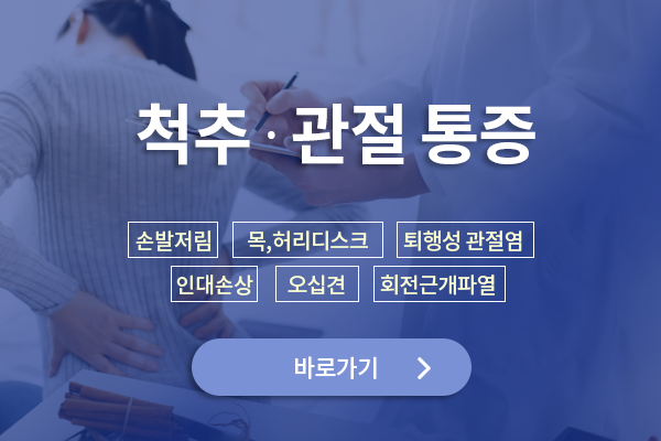 척추 관절 통증